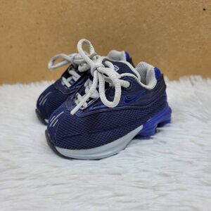 Nike Little Shox D Midnight Navy Grey Sneakers 304114 441   Size 2 / 8 cm